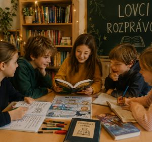 LOVCI ROZPRÁVOK - 1 | Krúžky v škole